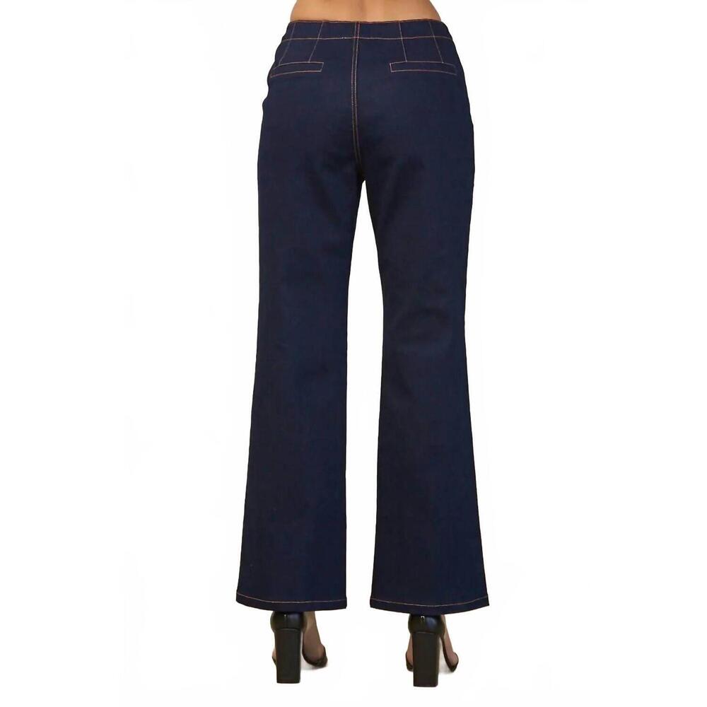 NEW EDIT BY NINE prim and proper pants in denim